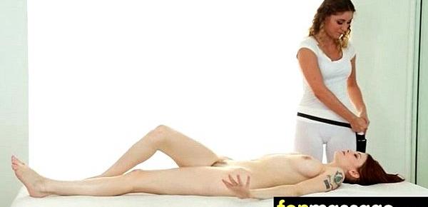  Massage Girl Sucks the Tip for a Tip 24
